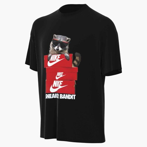 Nike K Nsw Tee Photo Animal - black