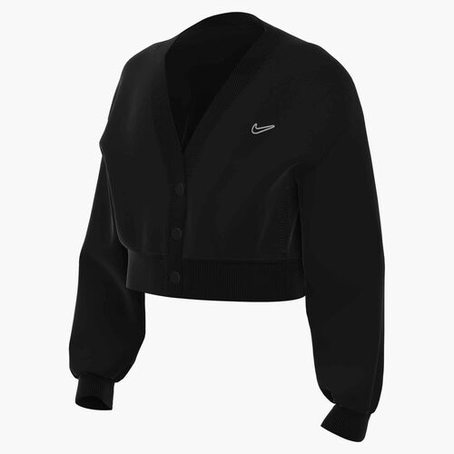 Nike G Nsw Flc Ls Top Cozy - black/white