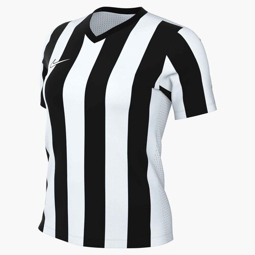 Nike W Nk Df Strp Dvsn V Jsy Ss - white/black/white