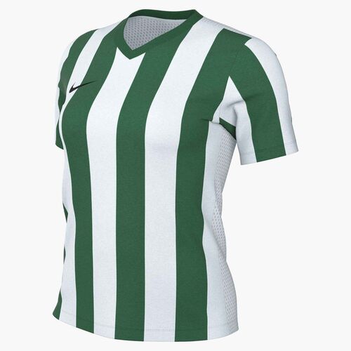 Nike W Nk Df Strp Dvsn V Jsy Ss - white/pine green/black