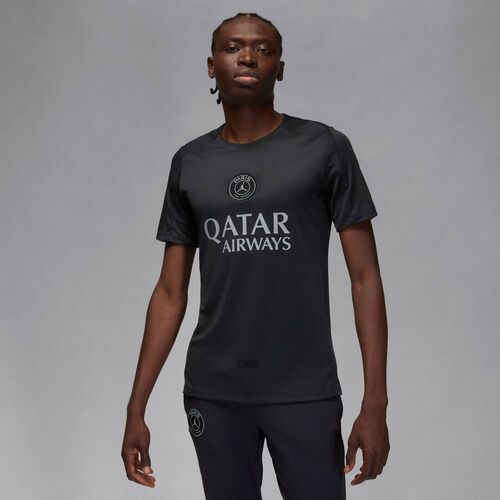 Nike Psg M Nk Df Strk Ss Top K Se - off noir/off noir/off noir/particle