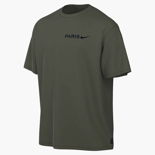 Nike Psg M Nk Peak Wrdmrk Tee - cargo khaki