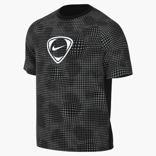 Nike M Nk Df Acd+ Ss Top Aop - black/black/white