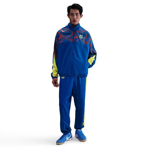 Nike Fcb M Nk Strtfv Wvn Jkt Se Gx - gym blue/opti yellow/opti yellow