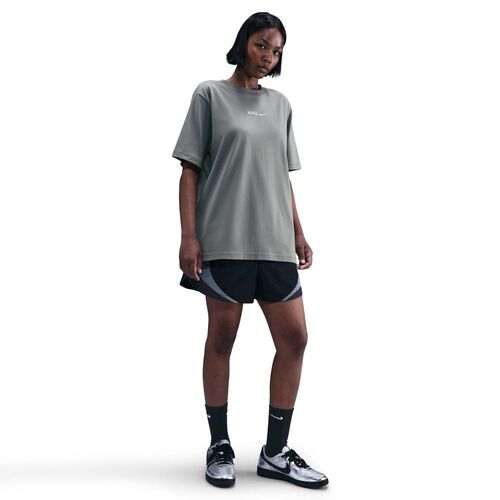 Nike Fcb W Nk Peak Wrdmrk Tee - smoke grey