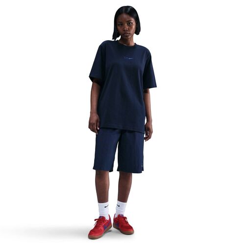 Nike Cfc W Nk Peak Wrdmrk Tee - obsidian