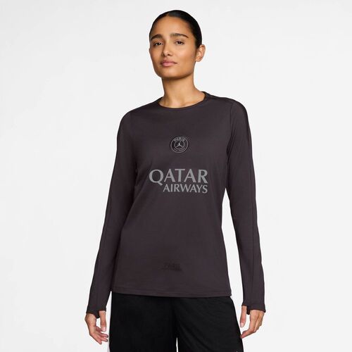 Nike Psg W Nk Df Strk Crew Top K Se - off noir/particle grey