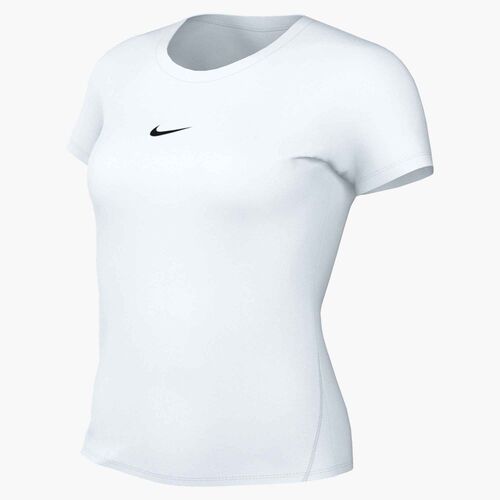 Nike W Nk One Fttd Ss Top - white/black