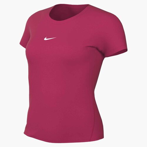 Nike W Nk One Fttd Ss Top - rush pink/white