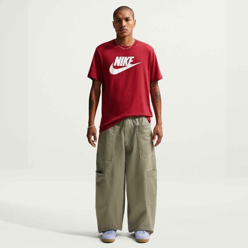 Nike M Nsw Tee Icon Futura - team crimson