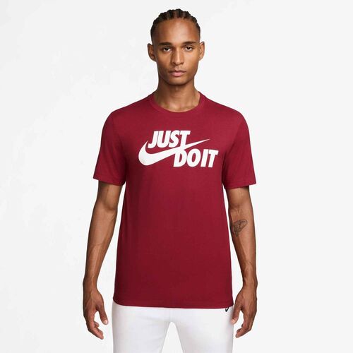 Nike M Nsw Tee Just Do It Swoosh - team crimson