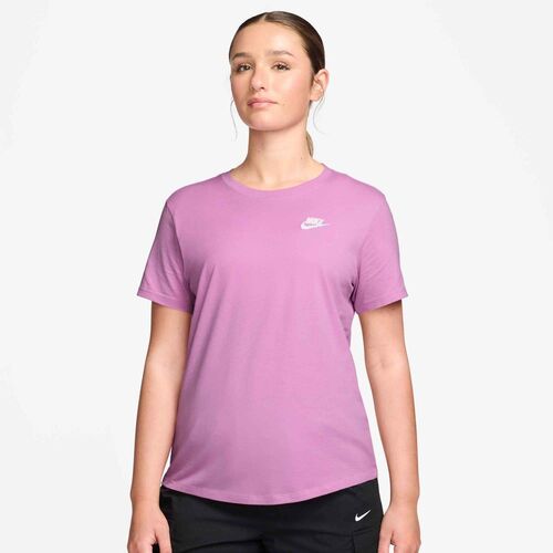 Nike W Nsw Club Ss Tee - lt magenta/white