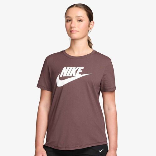 Nike W Nsw Club Ss Tee Icn Ftra - tattoo/white