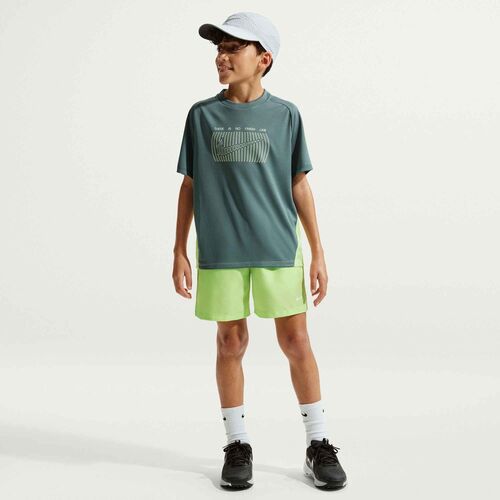 Nike B Nk Df Multi Wvn Short - lt liquid lime/white