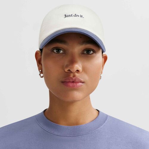 Nike U Nk Club Cap U Cb Jdi L - sail/diffused blue/diffused blue