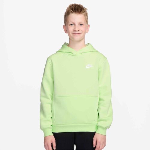 Nike K Nsw Club Flc Hdy Lbr - lt liquid lime/white