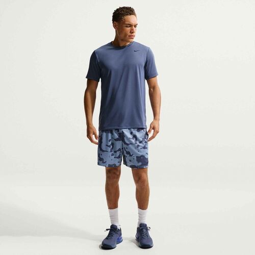Nike M Nk Df Tee Rlgd Reset - diffused blue/black