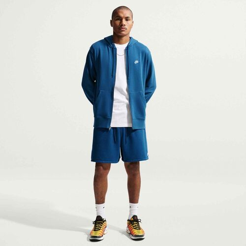 Nike M Nk Club Flow Ft Short - court blue/court blue/white