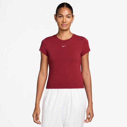 Nike W Nsw Nk Chll Knt Md Crp - team crimson/white