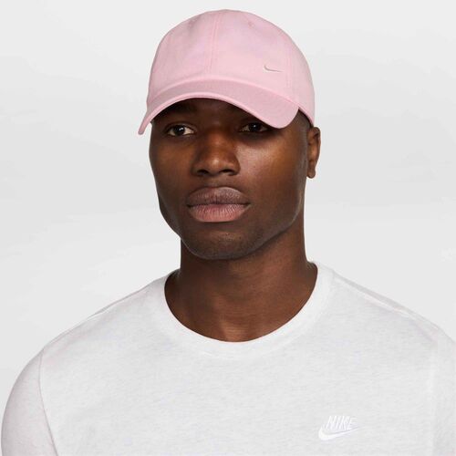 Nike U Nk Club Cap U Cb Sm Swsh L - pink foam/sail