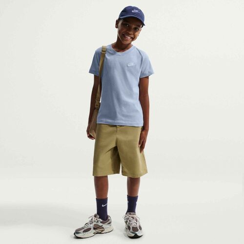 Nike K Nsw Tee Emb Futura Lbr - ghost