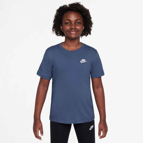 Nike K Nsw Tee Emb Futura Lbr - mystic navy