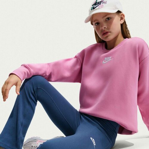 Nike G Nsw Clssc Hr Flare Tght Lbr - mystic navy/white