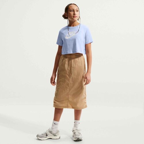 Nike G Nsw Tee Crop Futura Hbr - ghost