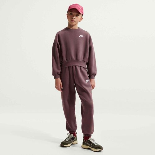 Nike G Nsw Club Flc Bxy Crw Lbr - tattoo/tattoo/white