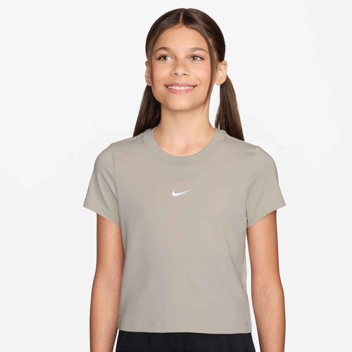 Nike G Nsw Tee Ss Slim Mod Crop - cream ii