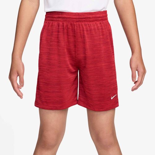 Nike B Nk Df Multi Short Lbr Hthr - lt crimson/team red/htr/white
