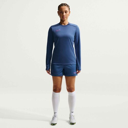 Nike W Nk Df Acd25 Crew Top Br - mystic navy/white/pinksicle/pinksic