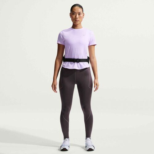 Nike W Nk Swift Df Ss Top - violet mist/reflective silv