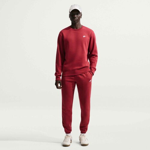 Nike M Nk Club Bb Cuff Pant - team crimson/team crimson/white