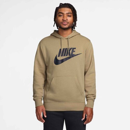 Nike M Nk Club Bb Po Gfx Hoodie - parachute beige/parachute beige/obs