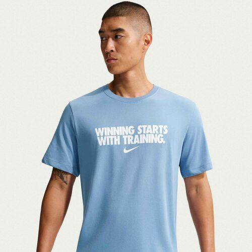Nike M Nk Df Tee Winning - work blue/white