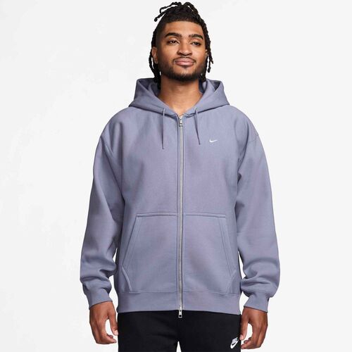 Nike M Nl Solo Swsh Bb Fz Hoodie - iron purple/white