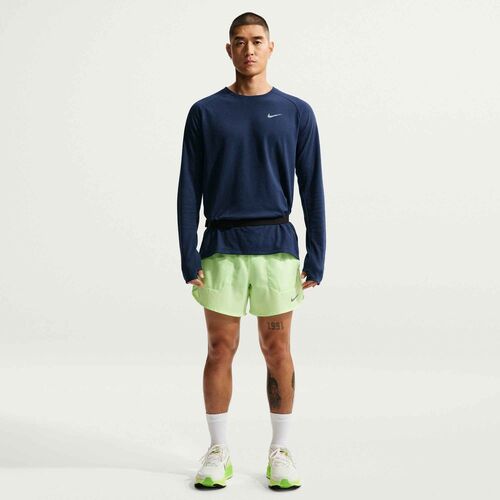 Nike M Nk Df Stride Waffle Crew - midnight navy/reflective silv