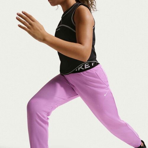 Nike G Np Df Flc Jggr - lt magenta/lt magenta/black/white