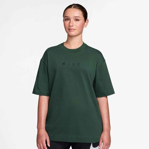 Nike W Nsw Luxe Ss Tee Relax - fir