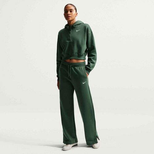 Nike W Nsw Phnx Flc Hr Pant Wide 2 - fir/sail