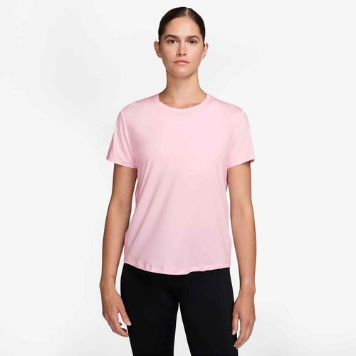 Nike W Nk One Classic Df Ss Top - pink foam/white