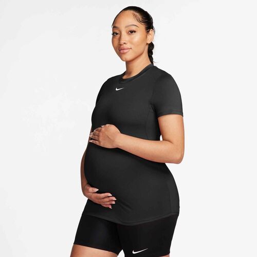 Nike W Nk One  (M) Ss Top - black/white