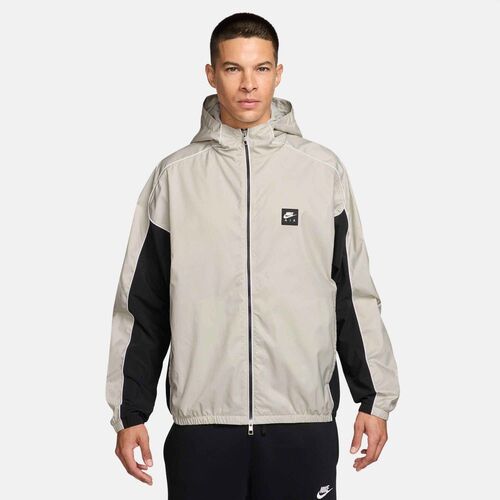Nike M Nk Air Fz Hybrid Utl Jkt Hd - light bone/black/white