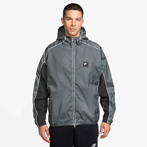 Nike M Nk Air Fz Hybrid Utl Jkt Hd - smoke grey/black/white