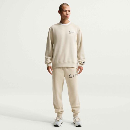 Nike M Nk Club Bb Crew Ctb - lt khaki/obsidian