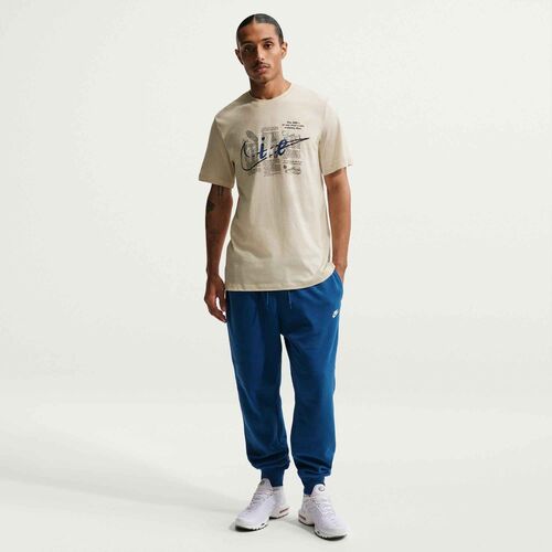 Nike U Nsw Tee Std Celebrate Brnd - lt khaki