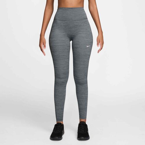 Nike W Nk Df One Hr Tight Useam - smoke grey/htr/white