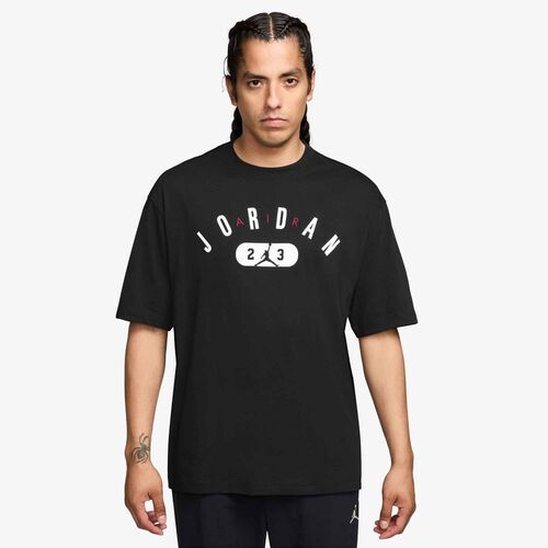 Nike M J City Ss Crew - black/white