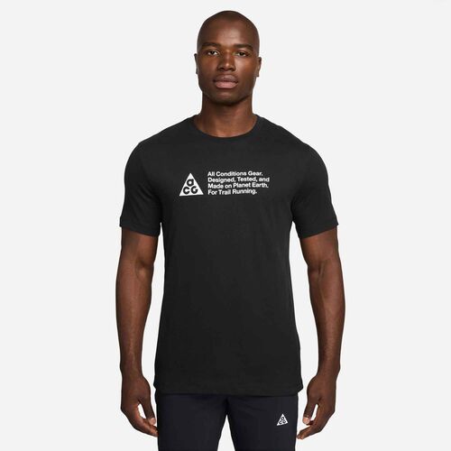 Nike M Acg Df Tee Std Trail Logo - black